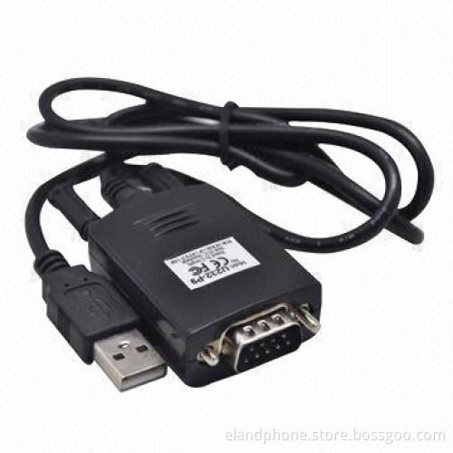 USB to RS232 Cable (PL2303+ADM211), Supports RS232 Serial Interface